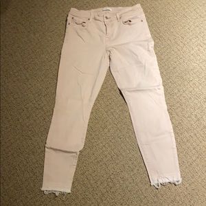 Pale pink 7 for all man kind jeans